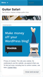 Mobile Screenshot of guitarsafari.net
